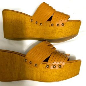 Seychelles elated wedge  plataforma sandals size 7.5